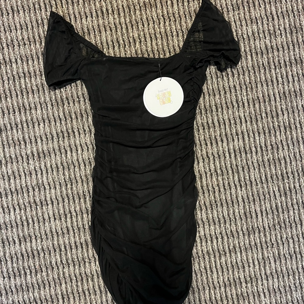 Princess Polly Black Mini Dress